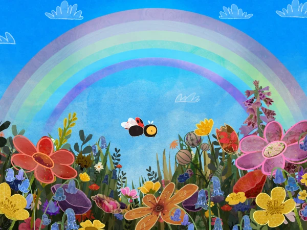 LADYBIRD AND BEE THUMBNAIL