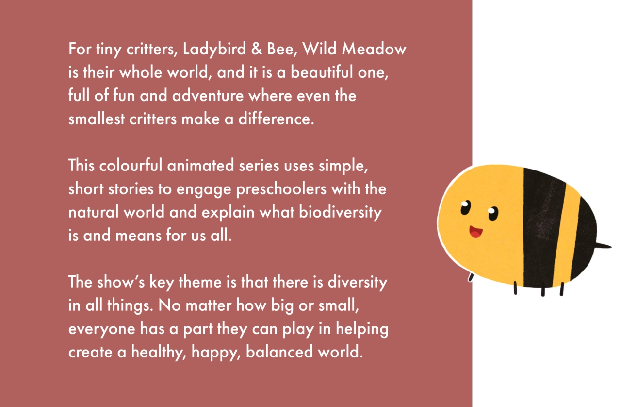 Ladybird bee intro right
